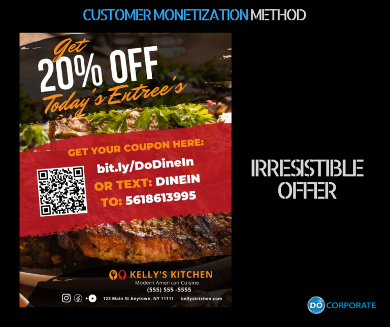 Dine In Demo Irresistible Offer